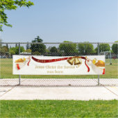 Binnenshuis kerstbanner-koning van Koningen Spandoek (Insitu)