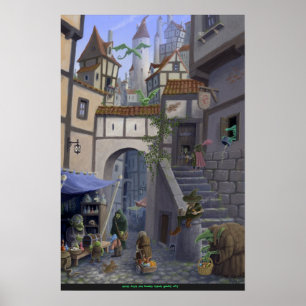 binnenstad in goblin poster