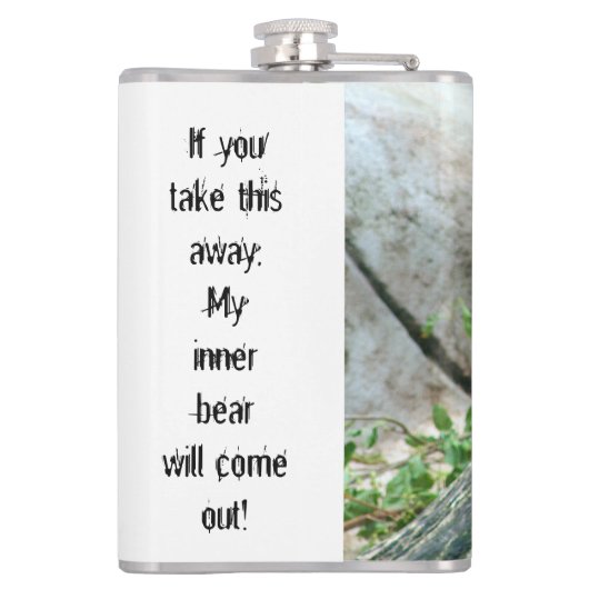 Binnenste Beer Heupfles (Achterkant)