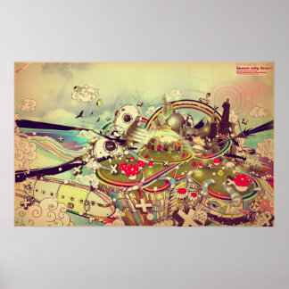 Binnenste City Front Poster