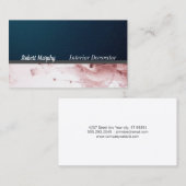 Binnenste decorator | Abstracte achtergrond Visitekaartje (Voorkant / Achterkant)
