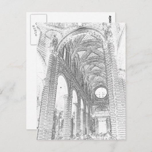 Binnenste etting briefkaart (Voorkant / Achterkant)