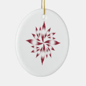 Binnenste kerstster #11 keramisch ornament (Rechts)