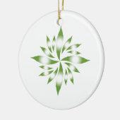 Binnenste kerstster #5 keramisch ornament (Links)