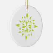 Binnenste kerstster #6 keramisch ornament (Rechts)