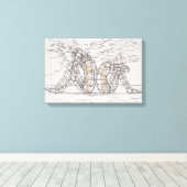 Binnenste onderliggend canvas (Insitu (Houten vloer))