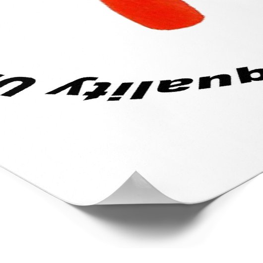 Binnenste Poster voor Quaker (Hoek)