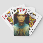 Binnenste Uitzicht Fantasy Sci-Fi Pokerkaarten (Achterkant)