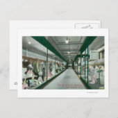 Binnenste Uitzicht van de Arcade van het emporium Briefkaart (Voorkant / Achterkant)