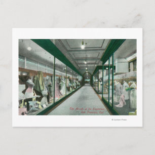 Binnenste Uitzicht van de Arcade van het emporium Briefkaart