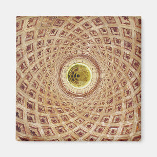 Binnenste uitzicht van de Cupola in de kapel Magneet