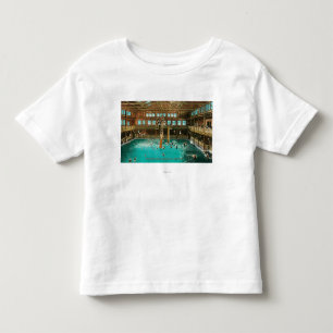 Binnenste Uitzicht van de zwembadkuipen Kinder Shirts