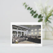 Binnenste Uitzicht van het EU-station Briefkaart (Staand voorkant)