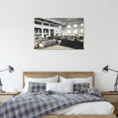 Binnenste Uitzicht van het EU-station Canvas Afdruk (Insitu (Slaapkamer))