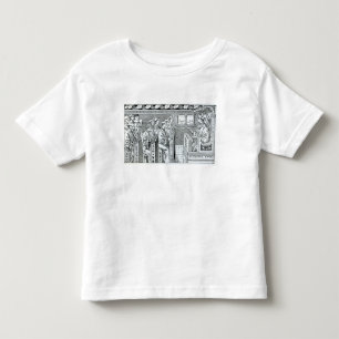 Binnenste van een school kinder shirts