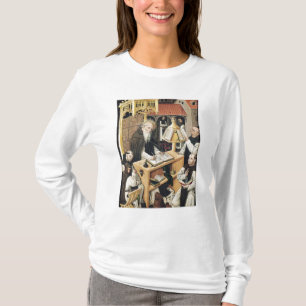 Binnenste van een Scriptorium, School of Segovia T-shirt