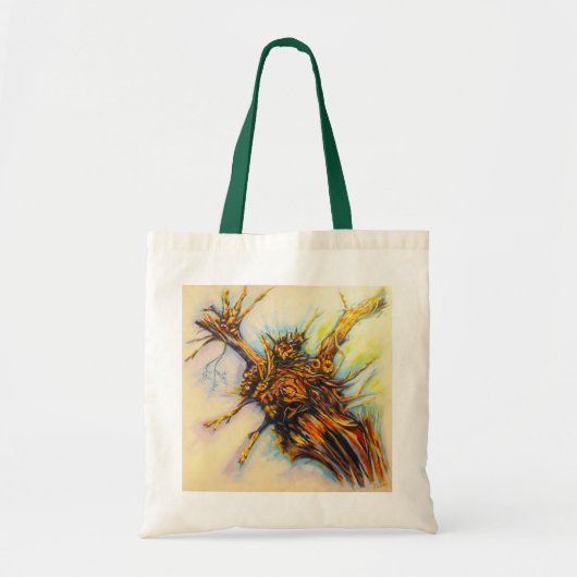 Binnenste wijnzak tote bag (Voorkant)