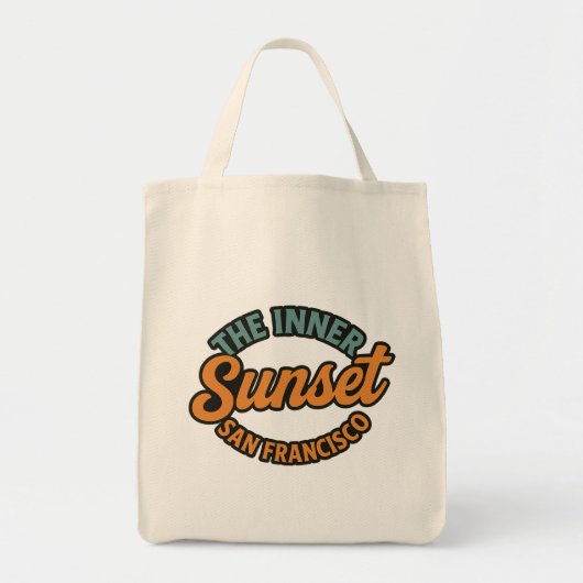 binnenste zonsondergang tote bag (Voorkant)