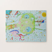 Binnentuinpuzzel Legpuzzel (Horizontaal)