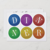 Binnenuitnodiging Kaart (Voorkant / Achterkant)