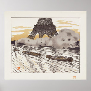 Binnenvaartschepen Poster