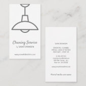 Binnenverlichting Visitekaartje (Voorkant / Achterkant)