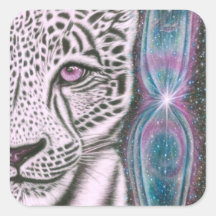 Binnenvisie Vierkante Stickers