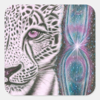 Binnenvisie Vierkante Stickers