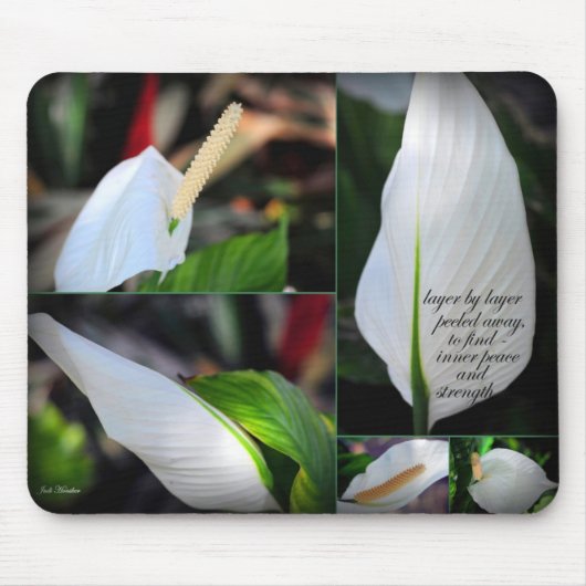 Binnenvrede en kracht muismat (Voorkant)