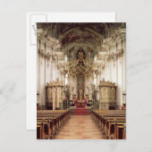 Binnenzijde, ontworpen door Balthasar Neumann 1734 Briefkaart (Voorkant / Achterkant)