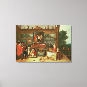 Binnenzijde van Afbeelding Galerie Canvas Afdruk