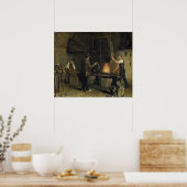 Binnenzijde van de voorzijde, 1837 poster (Keuken)