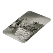 Binnenzijde van een Eskimo Snow Hut, Winter Island Magneet (Linkerzijde)