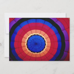 Binnenzijde van een heteluchtballon