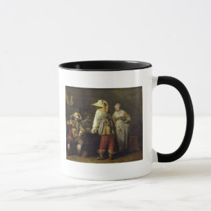 Binnenzijde van een Inn, 1636 Mok