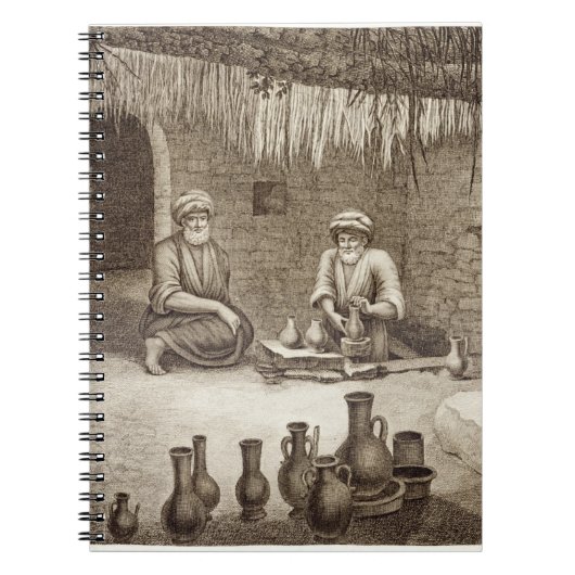 Binnenzijde van een Potter-workshop, van volume II Notitieboek (Voorkant)