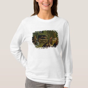 Binnenzijde van een Schoolzaal T-shirt