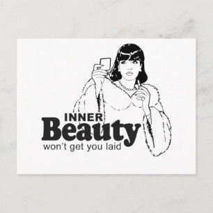 BINNER BEAUTY ZAL JE NIET LADEN BRIEFKAART