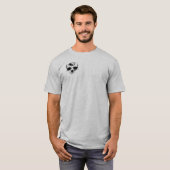 BINNERSTRENGTH-schedel T-shirt (Voorkant volledig)