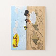 Bino en Fino Egypt Pyramids Kinder Jigzaag Puzzle