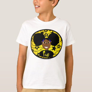 Bino en Fino - Fino West-Afrikaanse Geel T-shirt