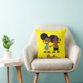 Bino- en Fino-geel kussen (Stoel)