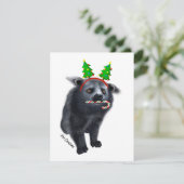 Binturong - kerstkaart  (Staand voorkant)