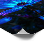 Bio Blauw Poster (Hoek)