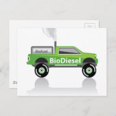 Bio diesel Pickup Briefkaart (Voorkant / Achterkant)
