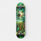 "Bio-engineered Eden Deck" Skateboard (Voorkant)