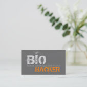 Bio Hacker Visitekaartje (Staand voorkant)