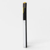 Bio Hazard Attentie Tape Mate ID™ iPhone 5 Hoesje (Achterkant/links)