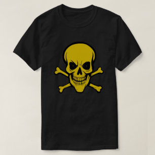 Bio Hazard Grinning Skull T-Shirt