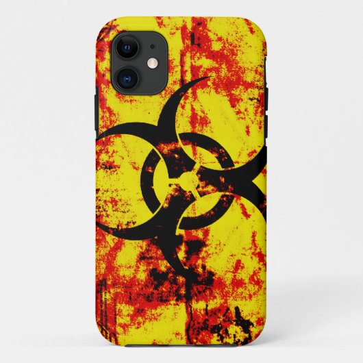 Bio Hazard Hoesje-Mate ID iPhone 5 Hoesje (Achterkant)